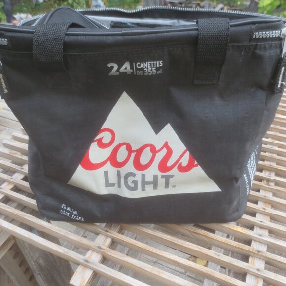 Coors Light Beer Thermal Beer Food Cooler Bags 24 Cans Capacity. - Picture 1 of 7